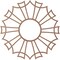 Ekena Millwork Augustus Wood Fretwork Pierced Ceiling Medallion, Wood (Paint Grade), 26"OD x 9 1/8"ID x 3/8"T CMWP26X26X0375AUMF - alternate 3